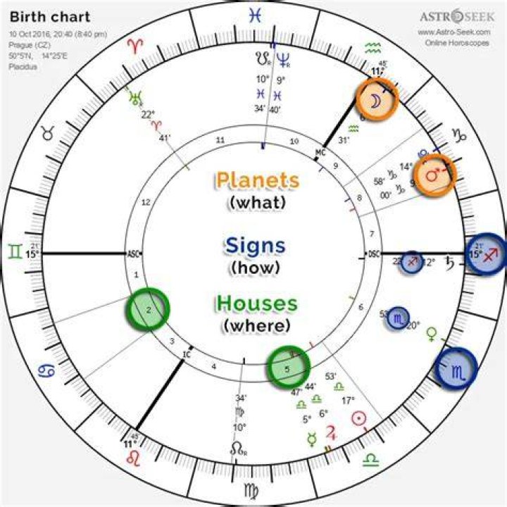 Astrology Birth Chart of Jai Brooks (YouTube Star) 2024
