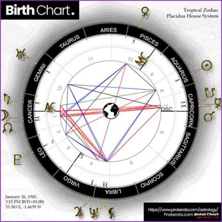 Astrology Birth Chart of John Stagliano (Entrepreneur) 2024