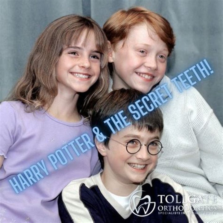 Did anyone have braces in Harry Potter?