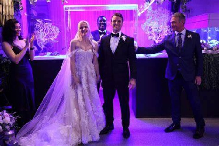 Does Brett marry the chaplain?