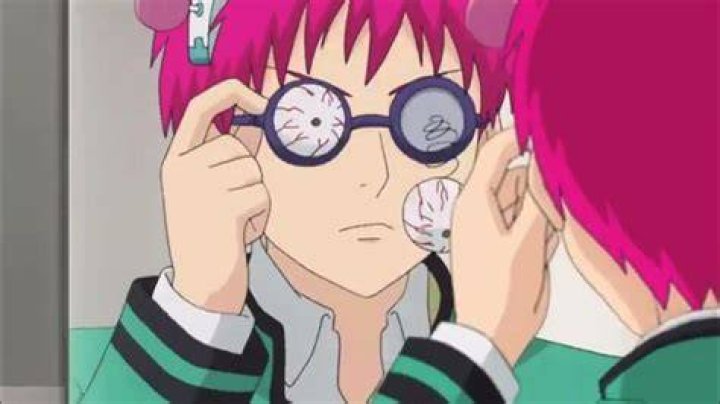 Does Saiki open his mouth?