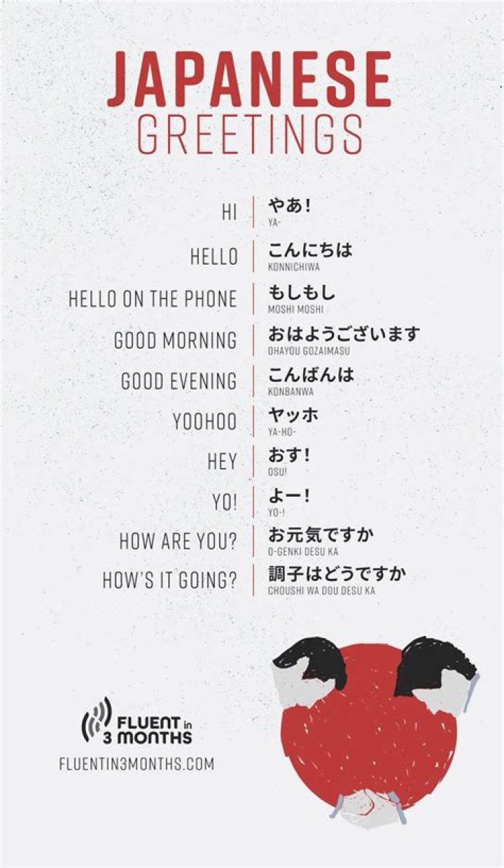 How do you say hi in Japanese Sign Language?