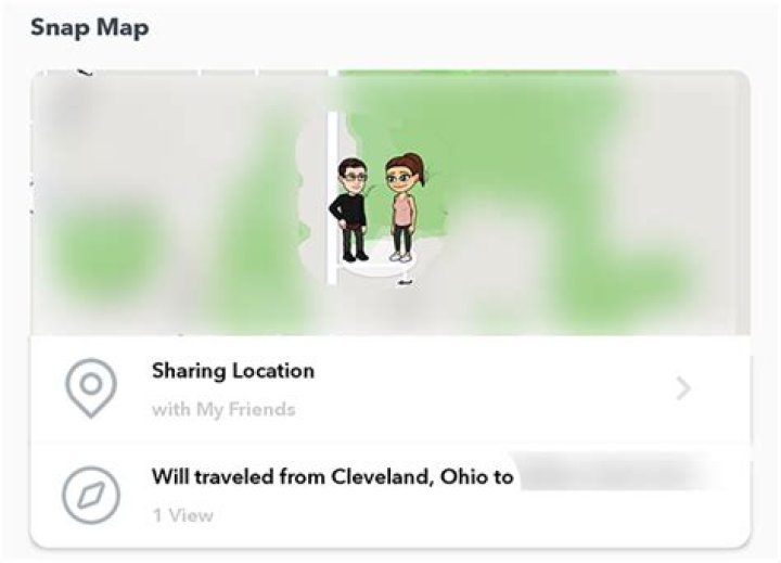 How do you tell if someone checked your location on Snapchat?