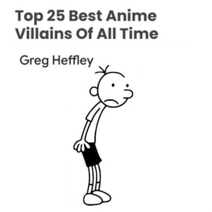 Is Greg the villain in Diary of a Wimpy Kid?