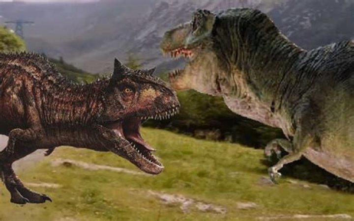 Is the Carnotaurus related to the T Rex?
