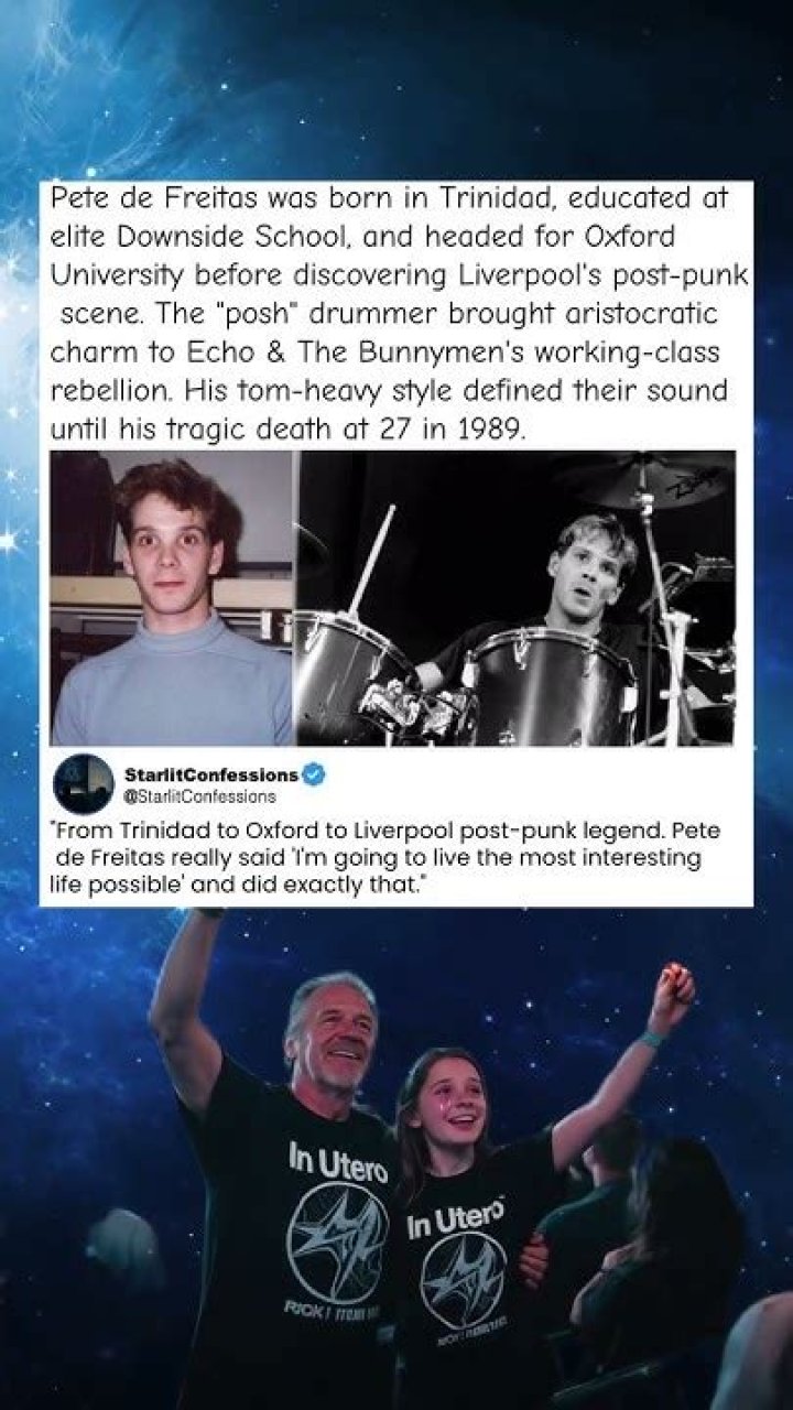 Pete De Freitas (Drummer) - Age, Birthday, Bio, Facts, Family, Net Worth, Height & More
