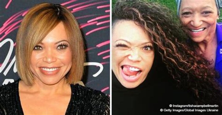 Tisha Campbell With Her Mother