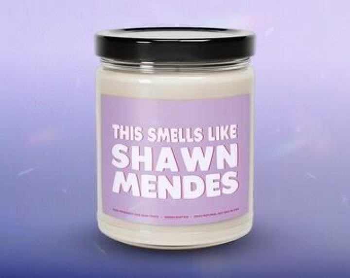 What candle smells like Shawn Mendes?