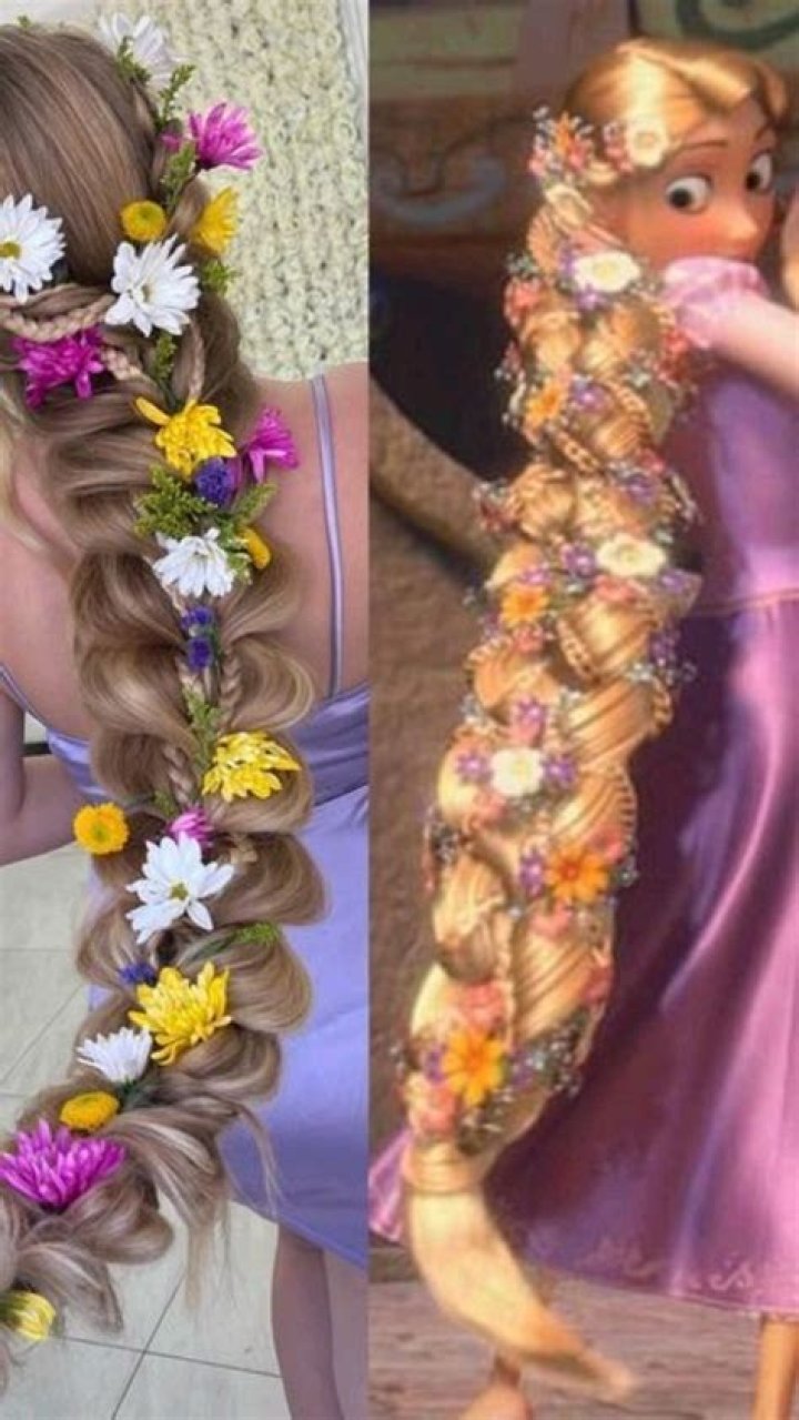 What happened to Rapunzel’s hair in Tangled?