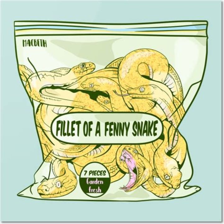 What is a Fenny Snake in Macbeth?