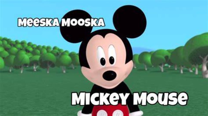 What language is Meeska Mooska Mickey Mouse?