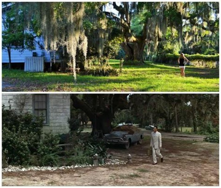 What parts of Forrest Gump was filmed in Beaufort?