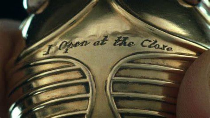 Why does the Golden Snitch say I open at the close?